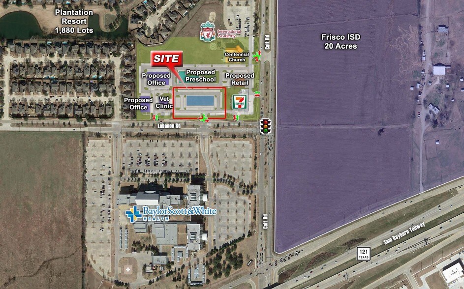 12600 Lebanon Rd, Frisco, TX à vendre - Photo du bâtiment - Image 2 de 2