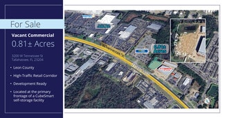 Plus de détails pour 3200 W Tennessee St, Tallahassee, FL - Terrain à vendre