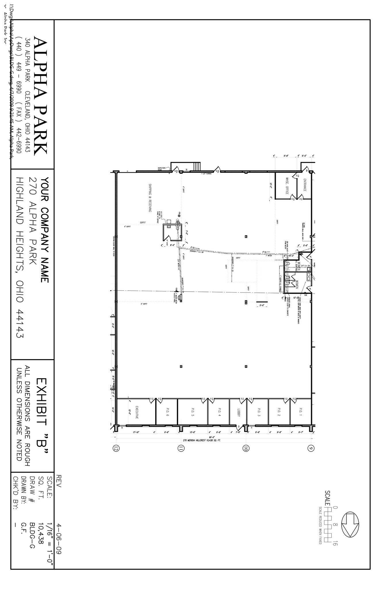 200-298 Alpha Park, Highland Heights, OH for lease Site Plan- Image 1 of 1