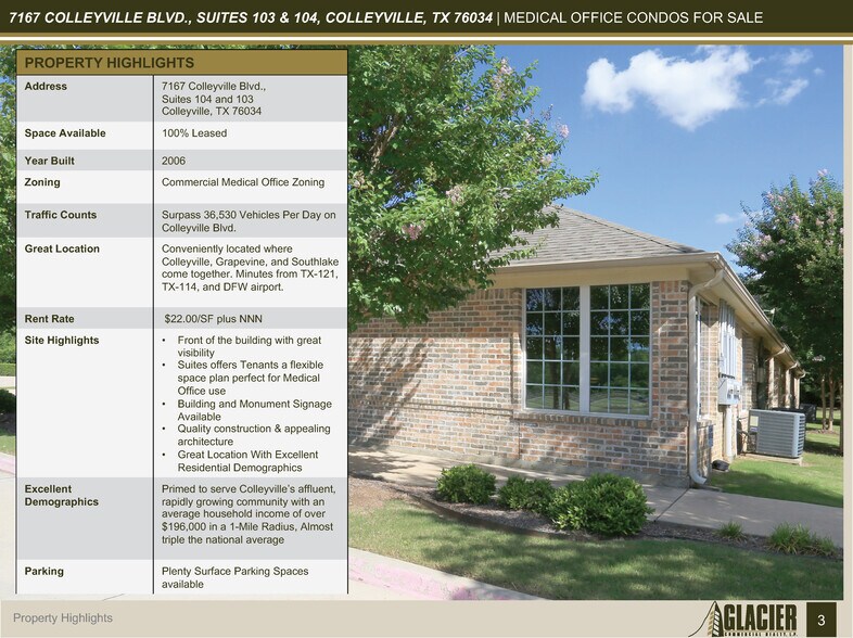 7167 Colleyville Blvd, Colleyville, TX à vendre - Photo du bâtiment - Image 3 de 34