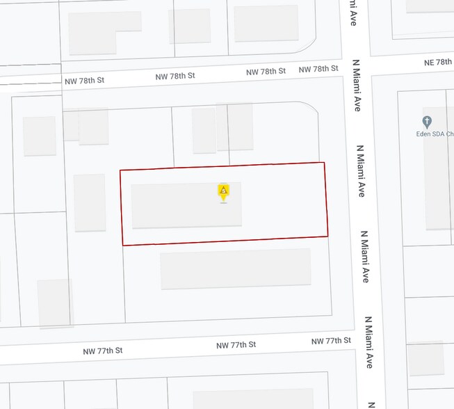 7720 N Miami Ave, Miami, FL à vendre - Plan cadastral - Image 3 de 3