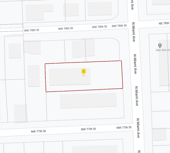 7720 N Miami Ave, Miami, FL for sale - Plat Map - Image 3 of 3