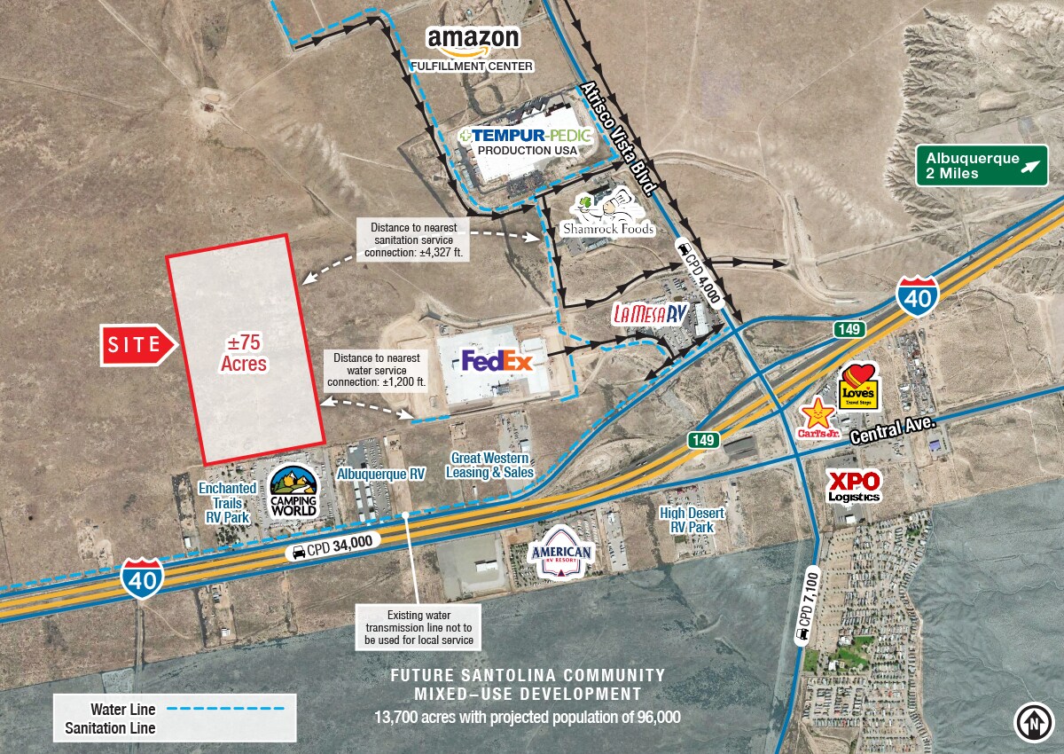 I-40 W Frontage Rd & Atrisco Vista Blvd, Albuquerque, NM for sale Building Photo- Image 1 of 4