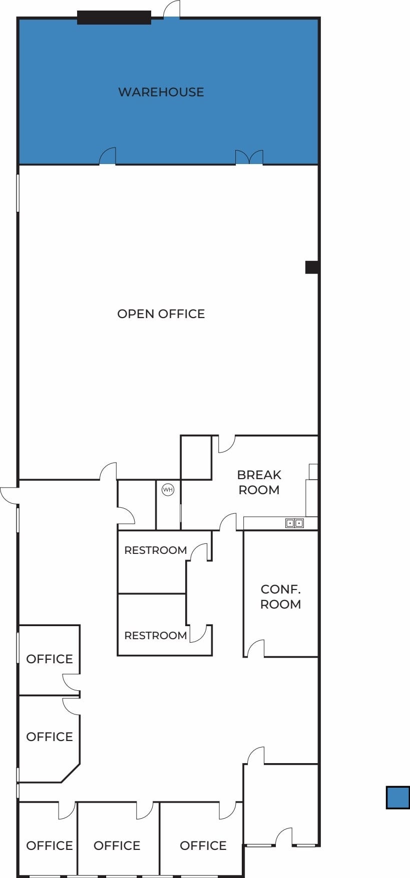 2140-2150 Bering Dr, San Jose, CA for lease Floor Plan- Image 1 of 1