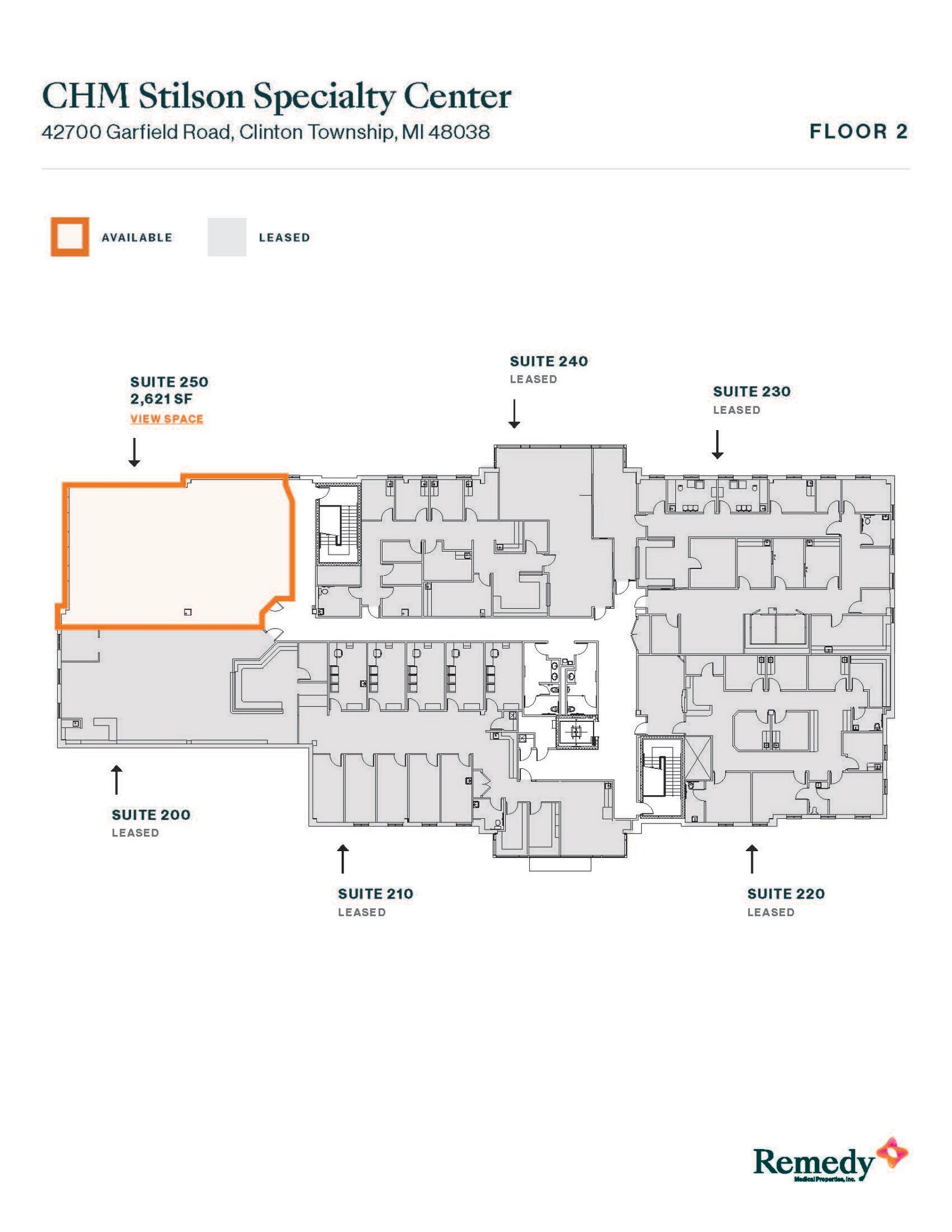 42700 Garfield Rd, Clinton Township, MI for lease Floor Plan- Image 1 of 1
