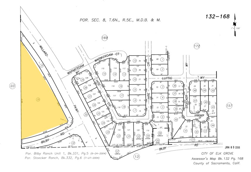 4831 Bilby Rd, Elk Grove, CA à vendre - Plan cadastral - Image 1 de 1