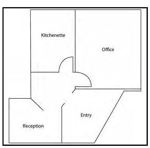 23 Public Square, Belleville, IL à louer Plan d’étage- Image 1 de 8