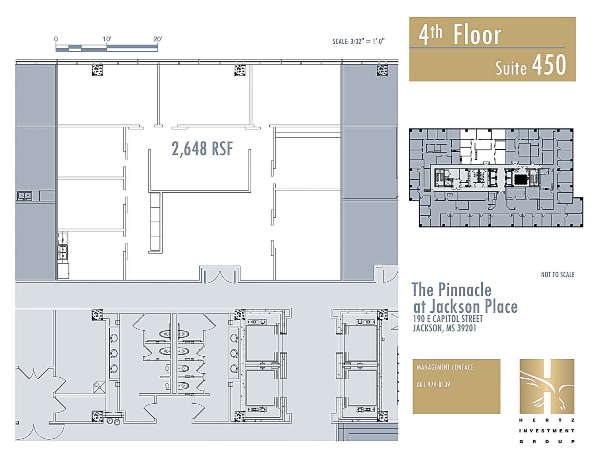 190 E Capitol St, Jackson, MS for lease Site Plan- Image 1 of 1