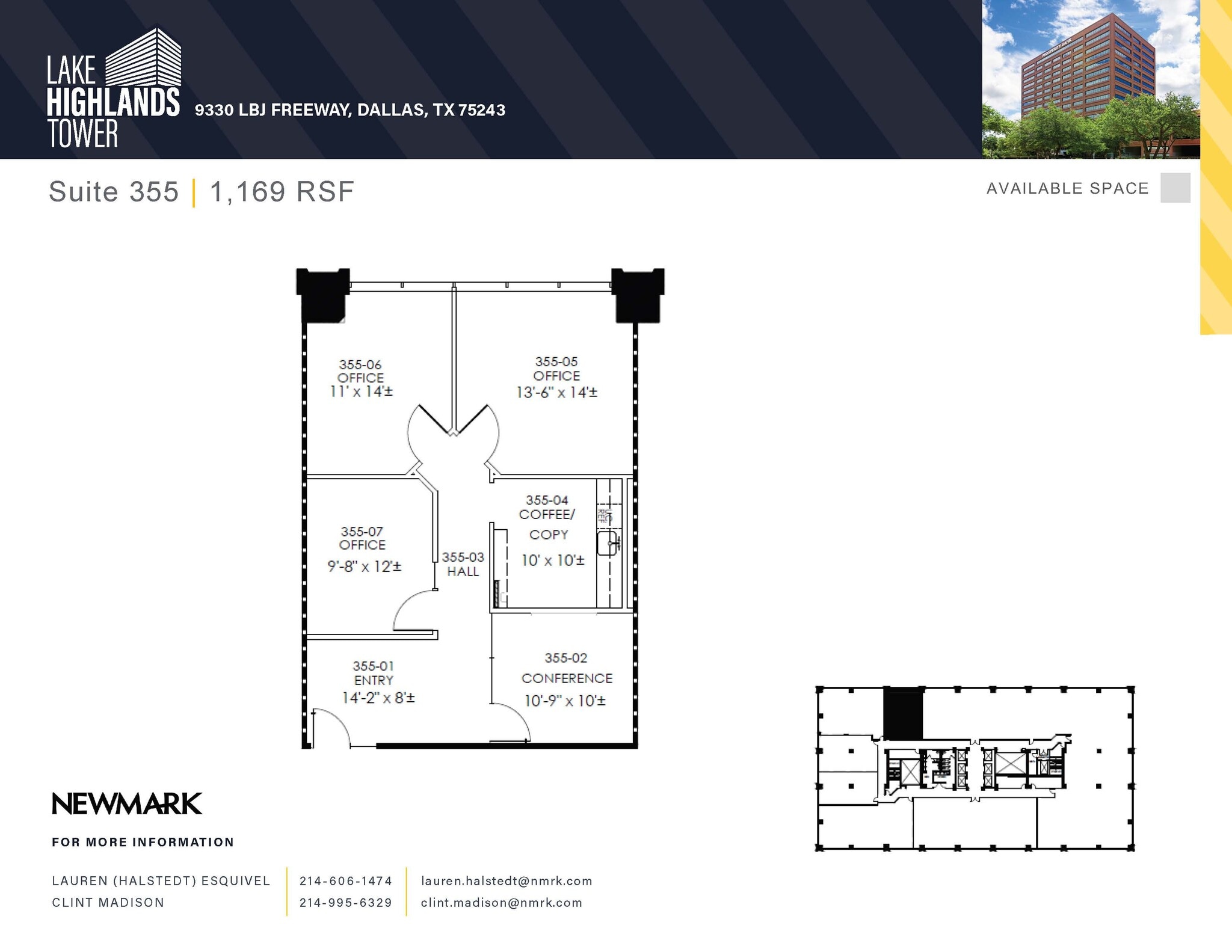 9330 Lyndon B Johnson Fwy, Dallas, TX à vendre Plan d’étage- Image 1 de 1