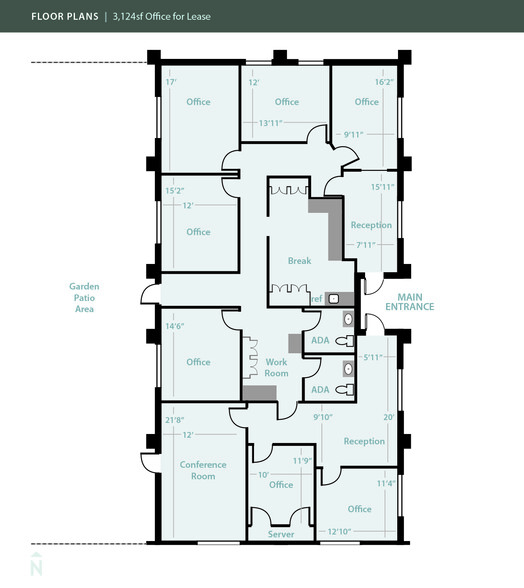 8206 Vicksburg Ave, Lubbock, TX à louer - Plan d’étage - Image 3 de 10