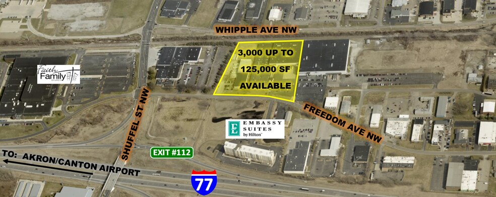 8000 Freedom Ave NW, North Canton, OH à louer - Photo du bâtiment - Image 3 de 5