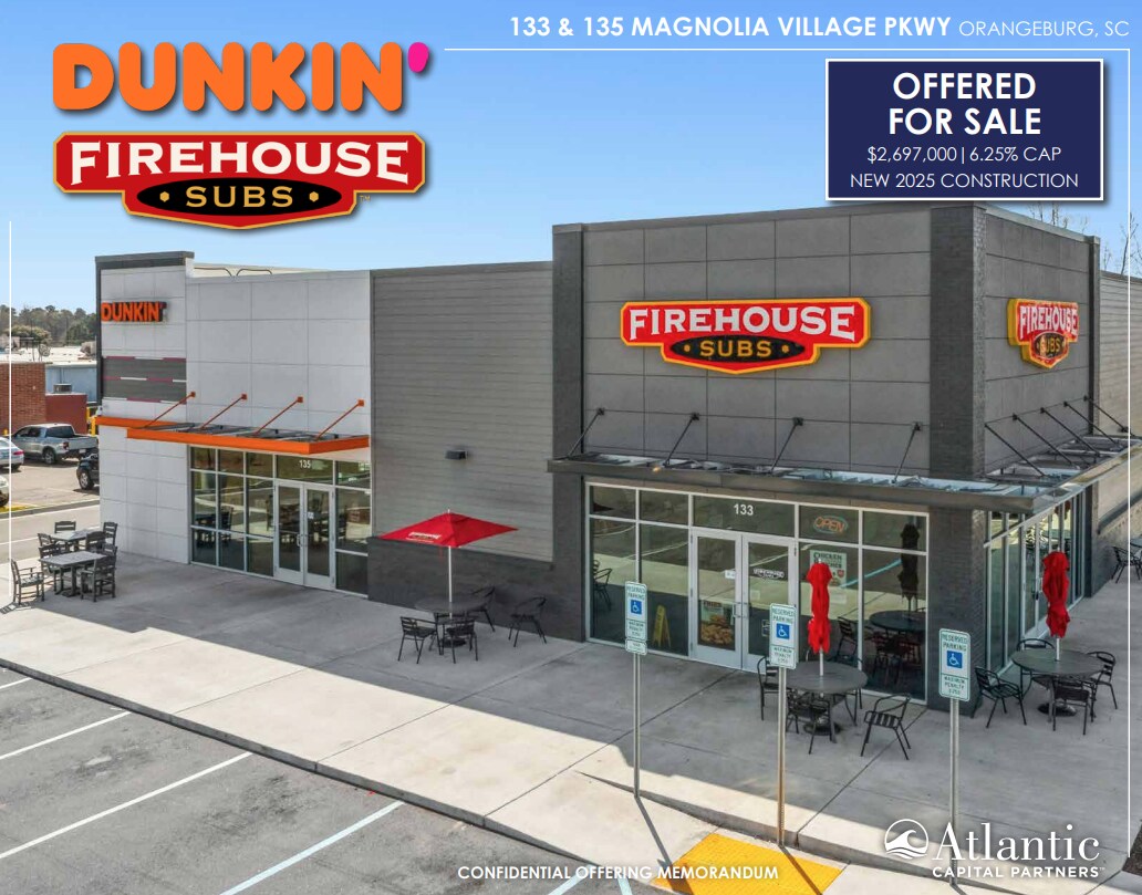 133 & 135 Magnolia Village Pkwy, Orangeburg, SC à vendre Photo principale- Image 1 de 6