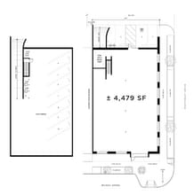 8552 Melrose Ave, West Hollywood, CA for lease Floor Plan- Image 1 of 1