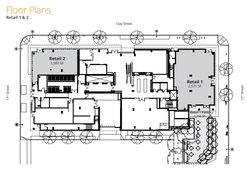 1150 Clay St, Oakland, CA for lease - Site Plan - Image 3 of 3