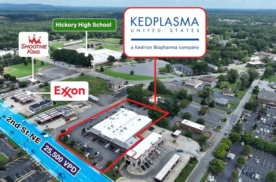 1022 2nd St NE, Hickory, NC for sale - Building Photo - Image 2 of 6