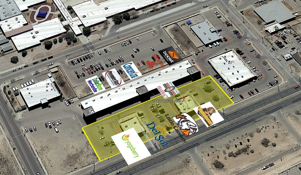 14476 Horizon Blvd, El Paso, TX à louer - Aérien - Image 1 de 4