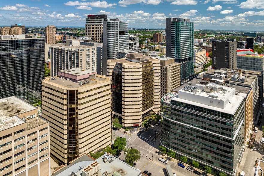 425 Boul De Maisonneuve O, Montréal, QC à louer - Aérien - Image 3 de 6