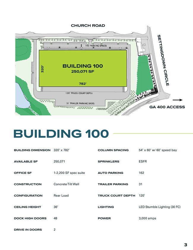 Plus de détails pour 4165 Settingdown Rd, Cumming, GA - Industriel à louer