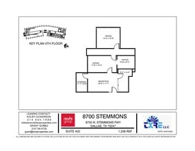 8700 N Stemmons Fwy, Dallas, TX for lease Floor Plan- Image 1 of 1