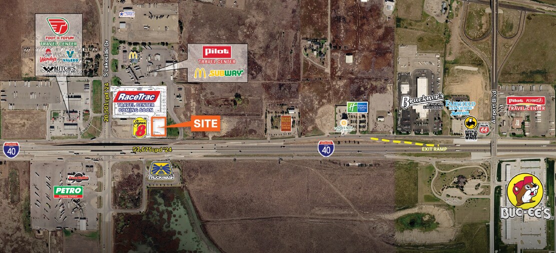 NEC S Lakeside & Interstate 40 dr, Amarillo, TX for sale Primary Photo- Image 1 of 2