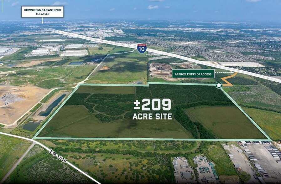 I-10 & FM 1516, San Antonio, TX for sale - Building Photo - Image 2 of 4