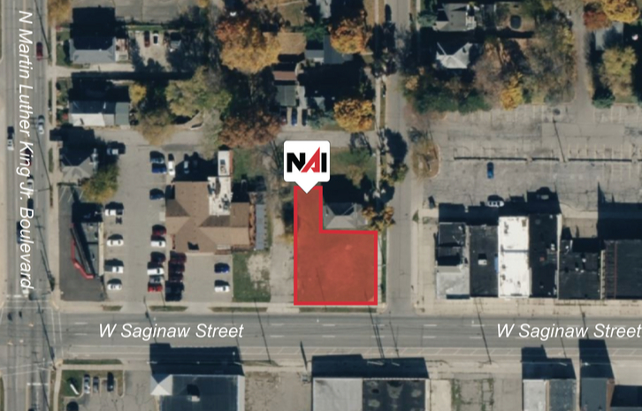 1000 W Saginaw St, Lansing, MI for sale Aerial- Image 1 of 2