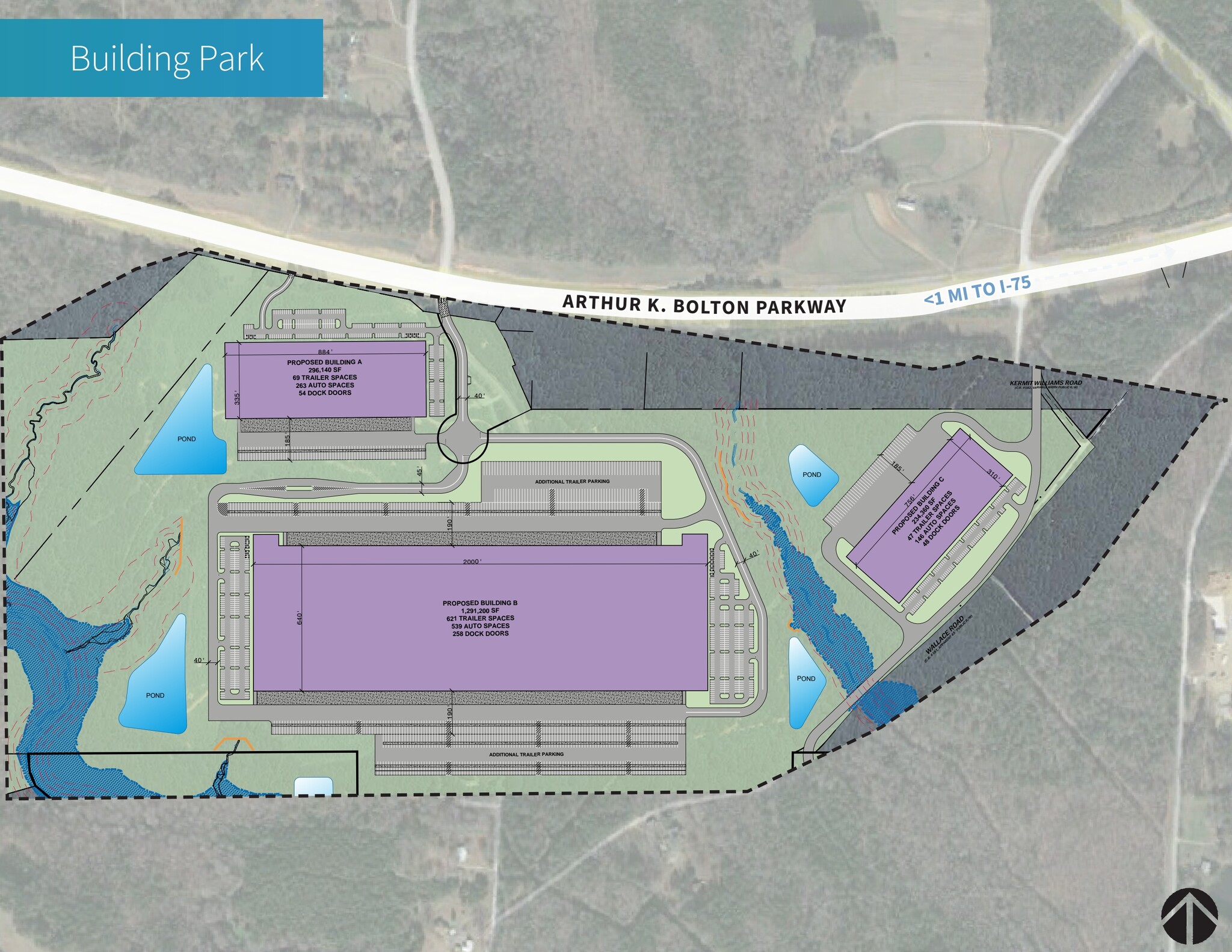 0 Arthur K. Bolton Pky, Griffin, GA for lease Site Plan- Image 1 of 1