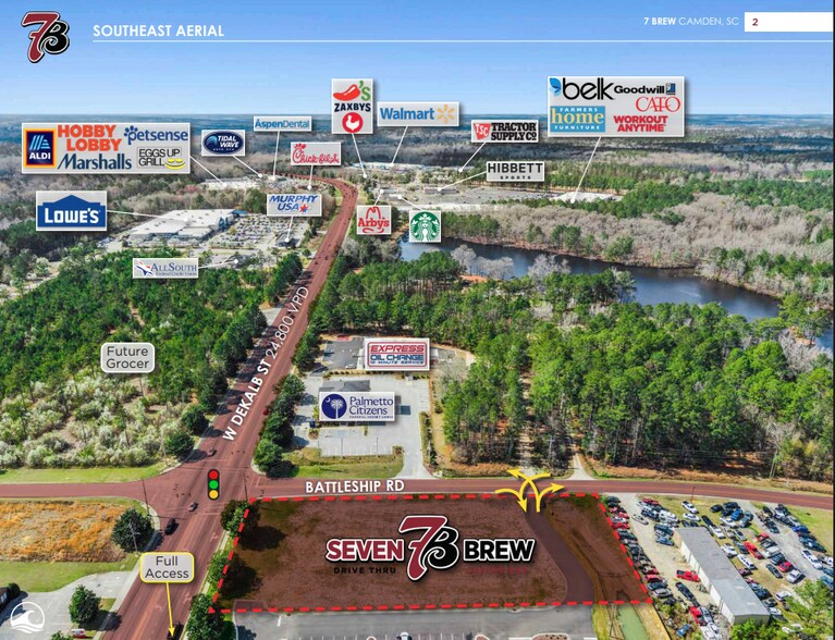 2044 Dekalb st, Camden, SC à vendre - Photo du bâtiment - Image 2 de 3