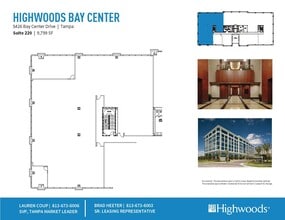 5426 Bay Center Dr, Tampa, FL à louer Plan d’étage- Image 1 de 1
