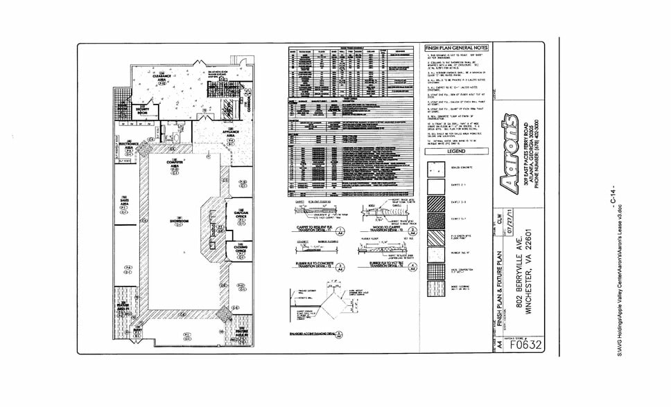 804 Berryville Ave, Winchester, VA à louer - Plan d’étage - Image 2 de 4