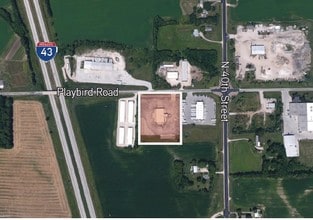 4117 Playbird Rd, Sheboygan, WI - AERIAL  map view