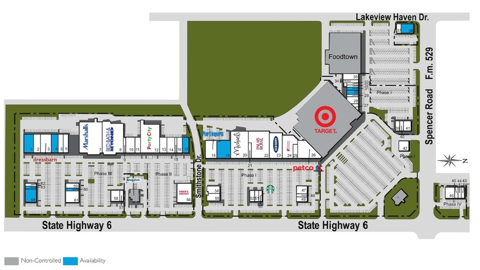 6813-6883 SW Highway 6 N, Houston, TX à vendre - Plan de site - Image 1 de 1