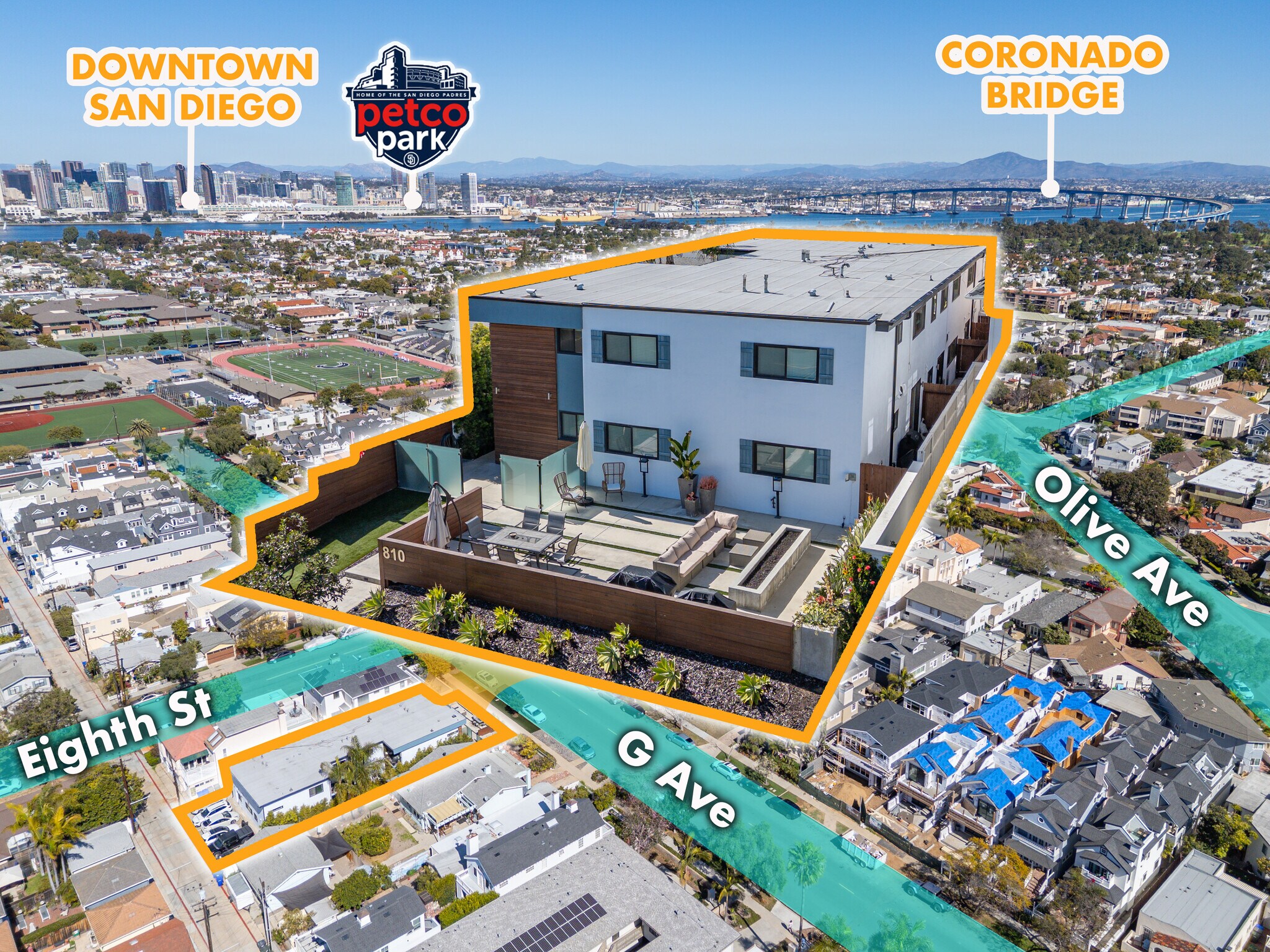 810 G Ave, Coronado, CA à vendre Photo du bâtiment- Image 1 de 1