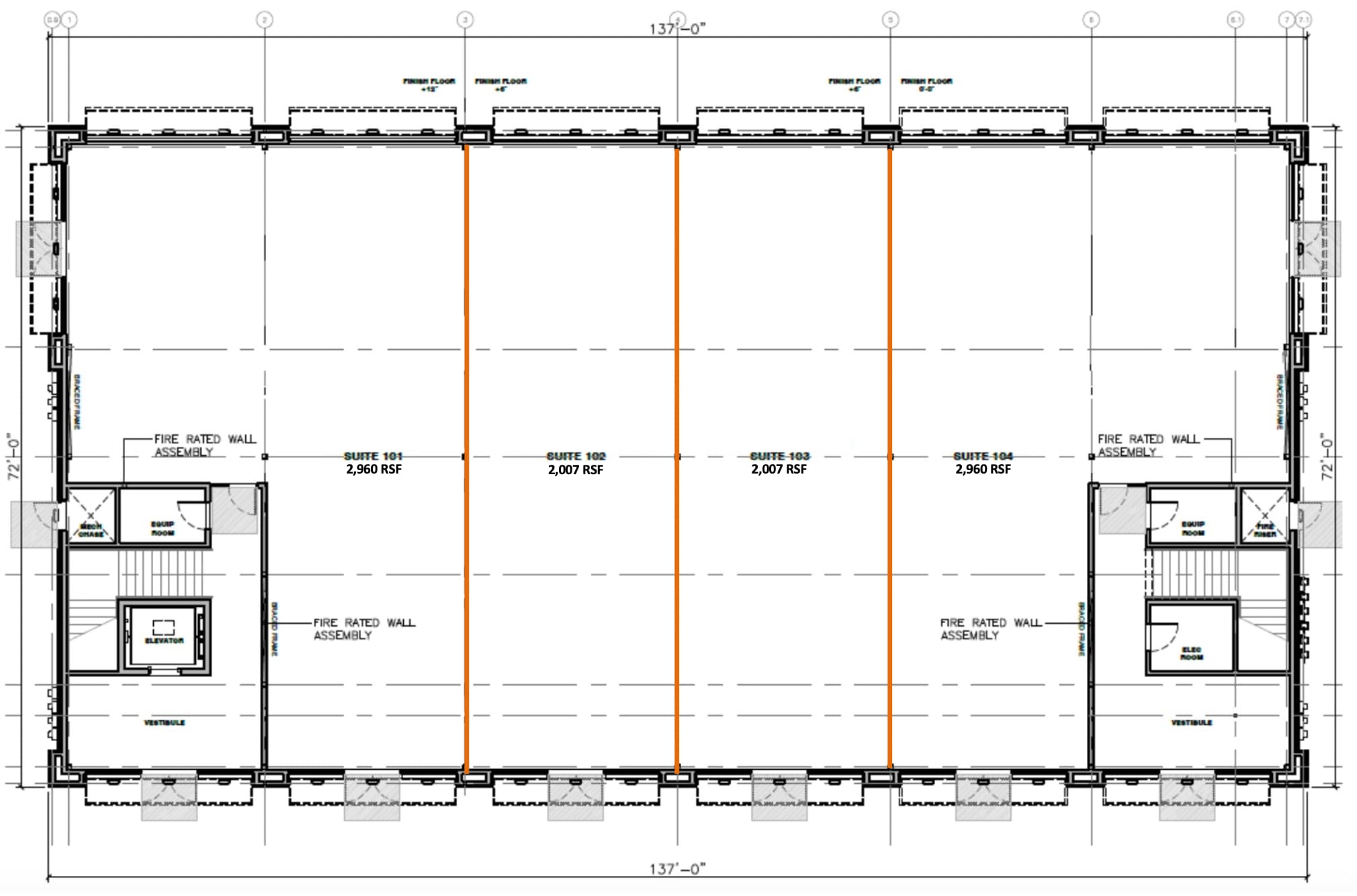 11005 Preston Road, Frisco, TX à louer Plan d’étage- Image 1 de 1