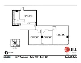 3379 Peachtree Rd NE, Atlanta, GA for lease Floor Plan- Image 1 of 1
