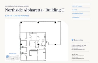 3400 Old Milton Pky, Alpharetta, GA for lease Floor Plan- Image 1 of 1
