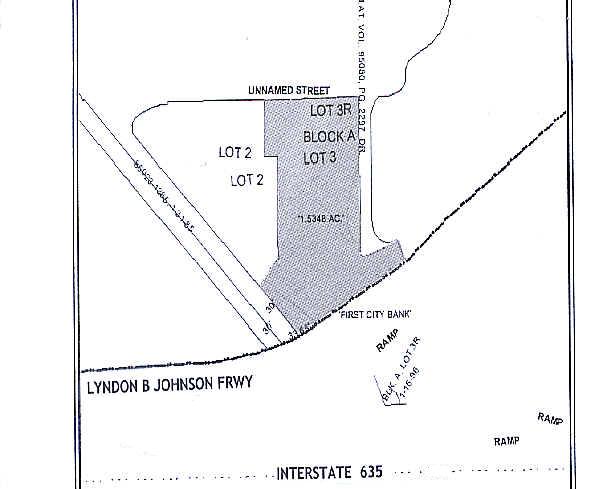 4901 Lyndon B Johnson Fwy, Dallas, TX à louer - Plan cadastral - Image 2 de 22