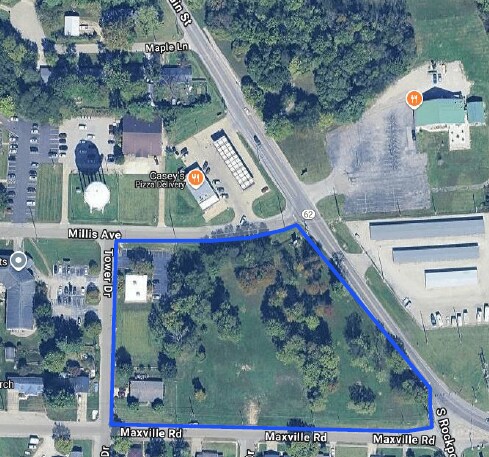 Millis Ave & E 62 hwy, Boonville, IN for sale Aerial- Image 1 of 2