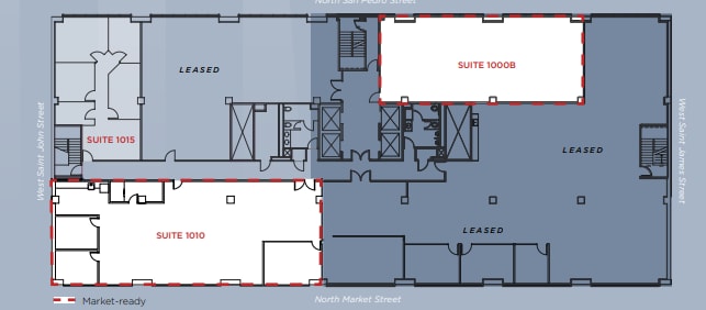 111 W Saint John St, San Jose, CA for lease Floor Plan- Image 1 of 1