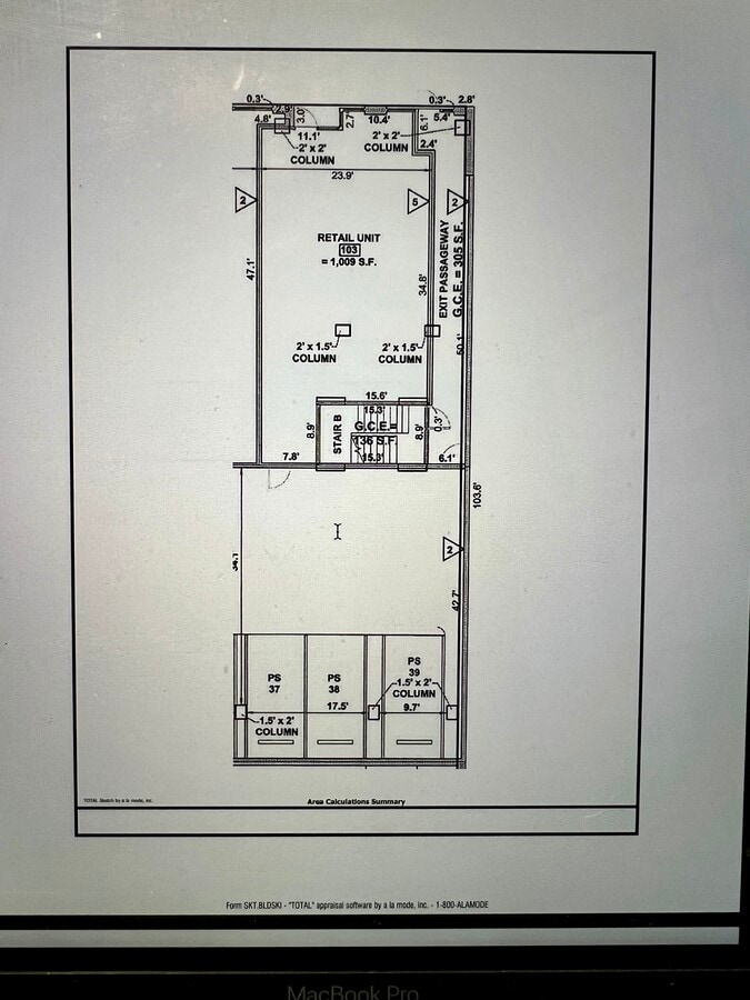 141 West St, Annapolis, MD 21401 - Unit 103 -  - Floor Plan - Image 1 of 8