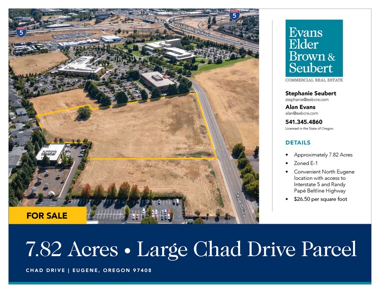 Chad Drive, Eugene, OR à vendre - Photo du bâtiment - Image 2 de 8