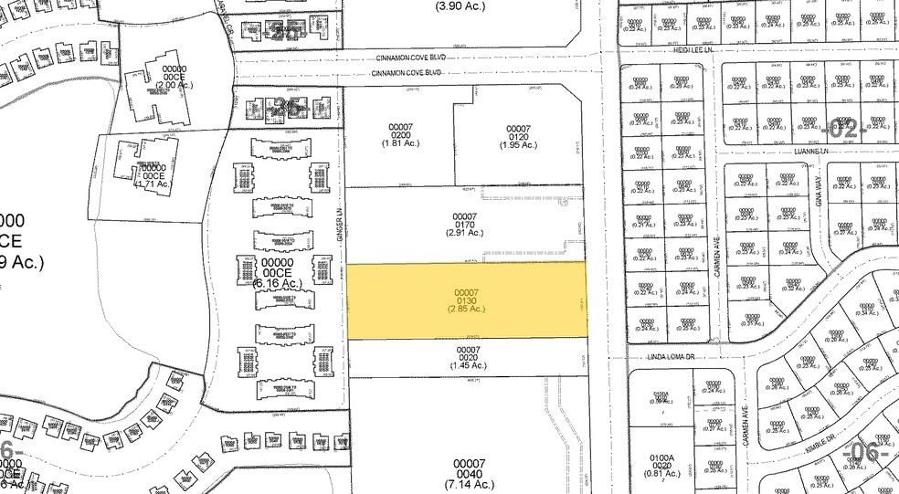 16820 San Carlos Blvd, Fort Myers, FL for lease - Plat Map - Image 2 of 30