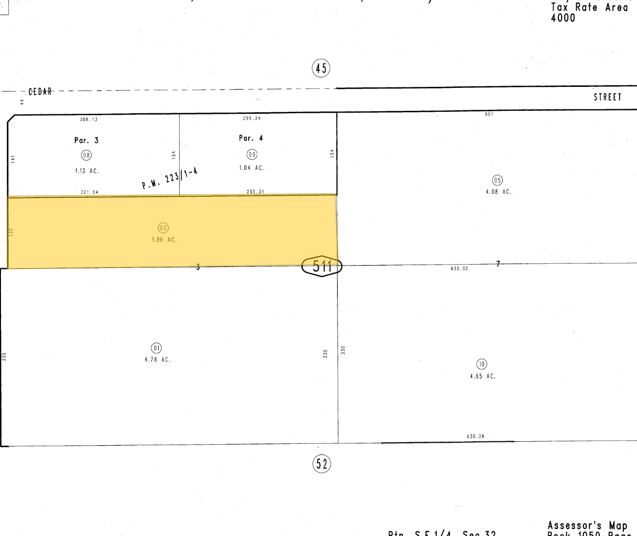 2023 S Bon View Ave, Ontario, CA for sale Plat Map- Image 1 of 7