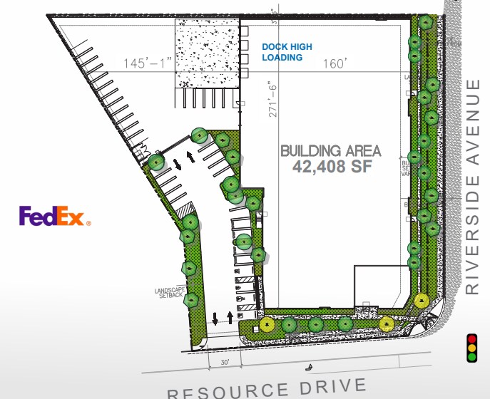 NWC Riverside Ave, Bloomington, CA à louer - Plan de site - Image 3 de 3