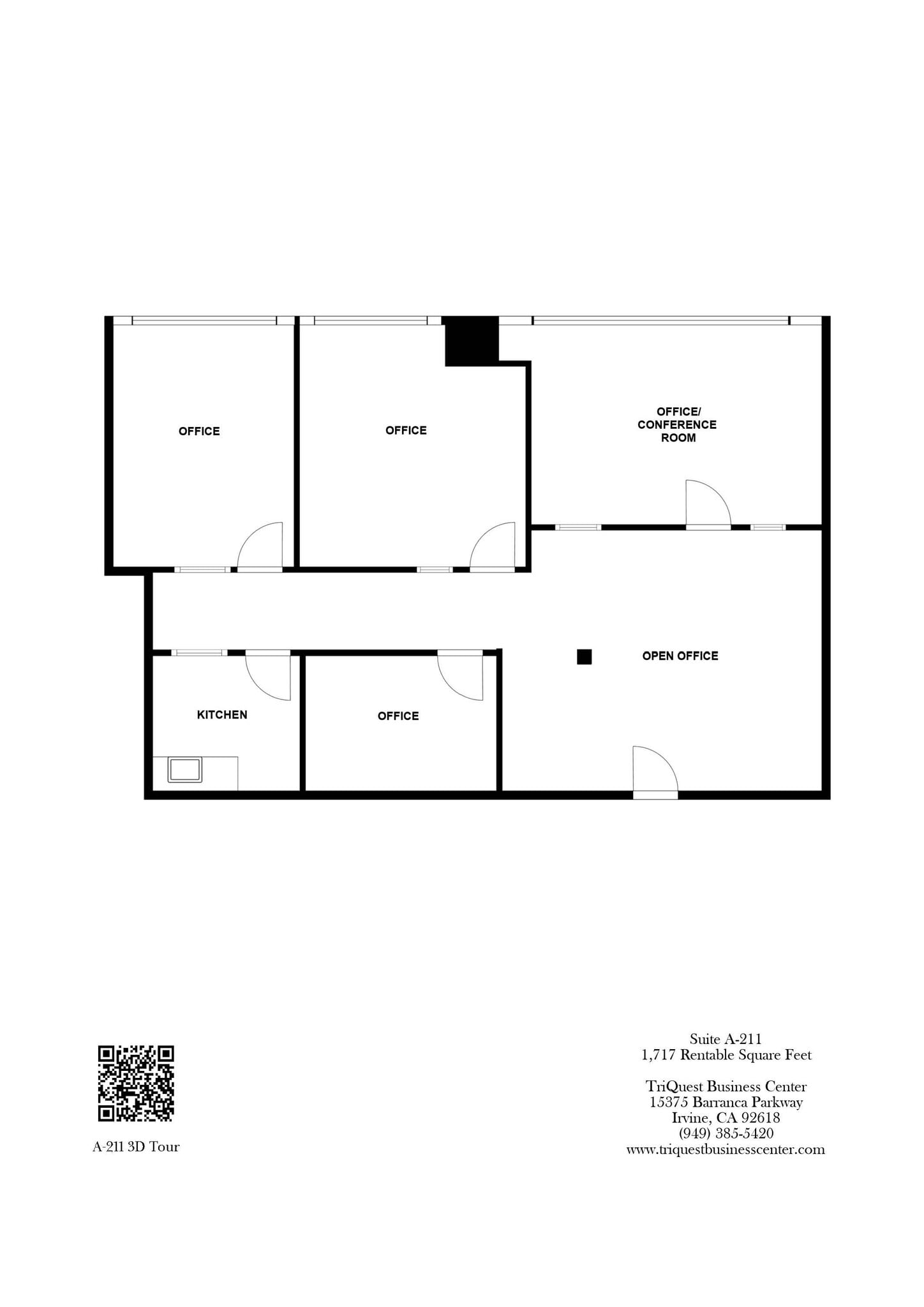 15375 Barranca Pky, Irvine, CA for lease Floor Plan- Image 1 of 1