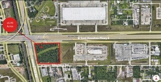 Plus de détails pour N Sam Houston Pkwy E @ Hardy Toll Rd, Houston, TX - Terrain à vendre
