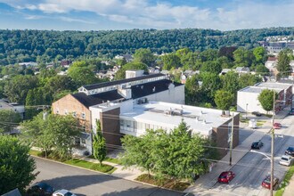 101 E 8th Ave, Conshohocken, PA - AERIAL  map view
