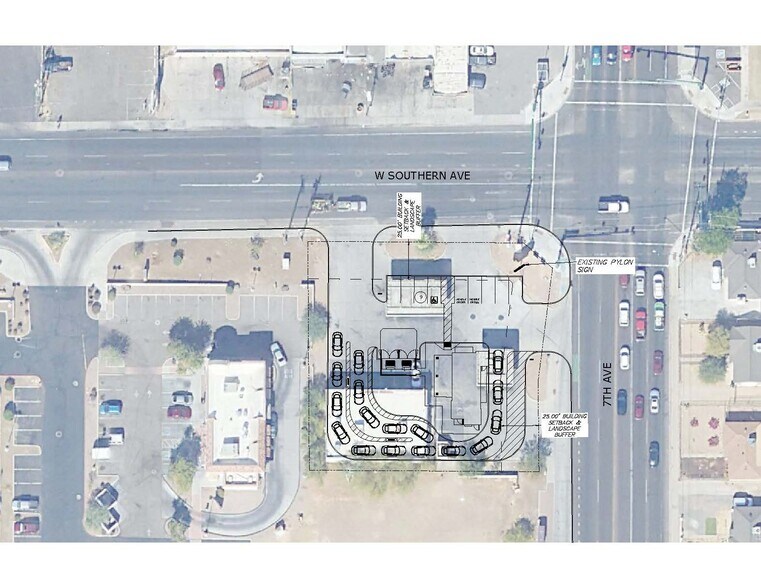 709 W Southern Ave, Phoenix, AZ à vendre - Photo du bâtiment - Image 2 de 11