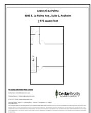 4095 E La Palma Ave, Anaheim, CA for lease Floor Plan- Image 1 of 1