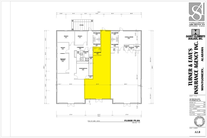 9182 Boyd Cooper Pky, Montgomery, AL for lease - Floor Plan - Image 2 of 4